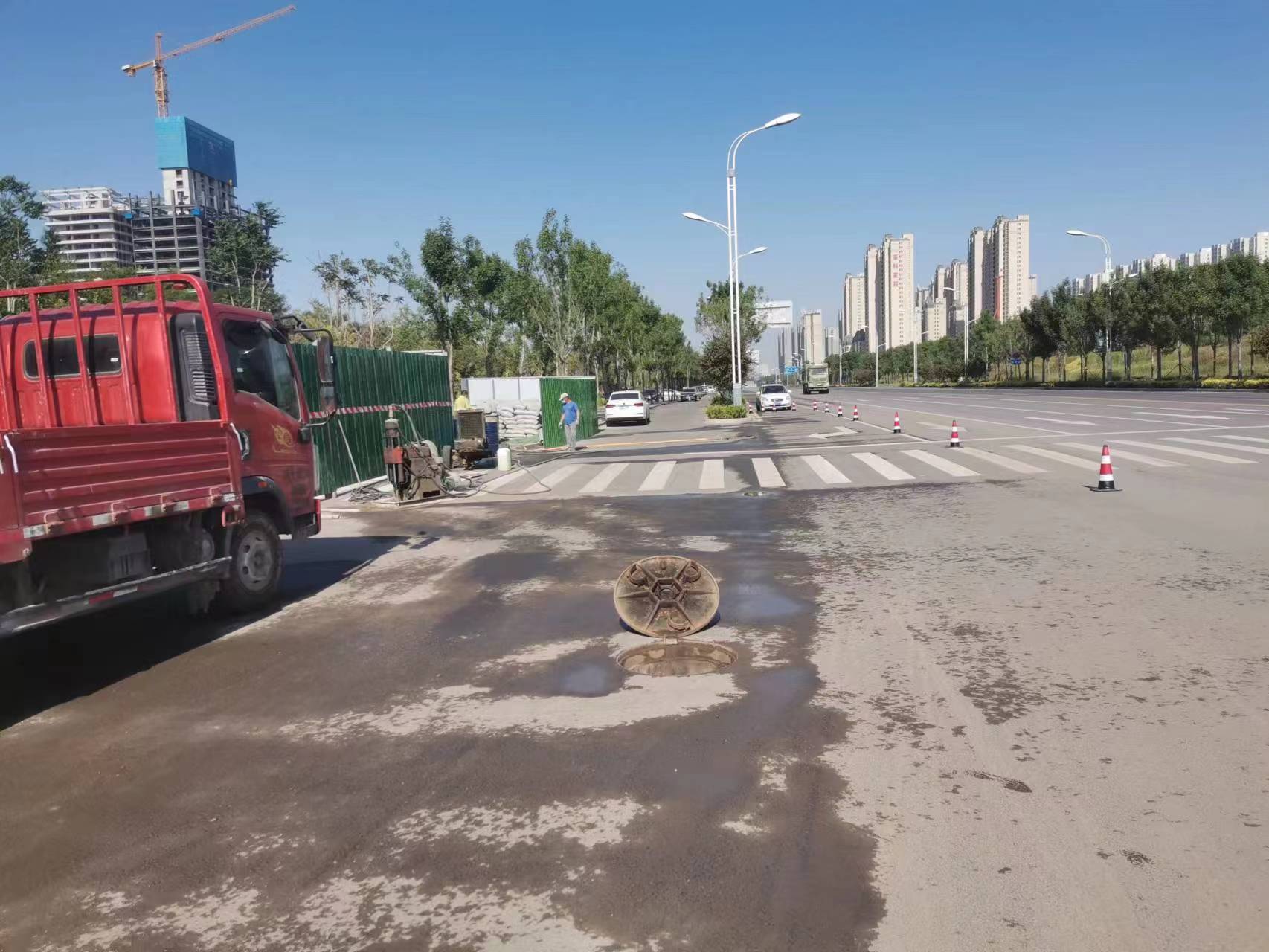 未央路基沉降注浆